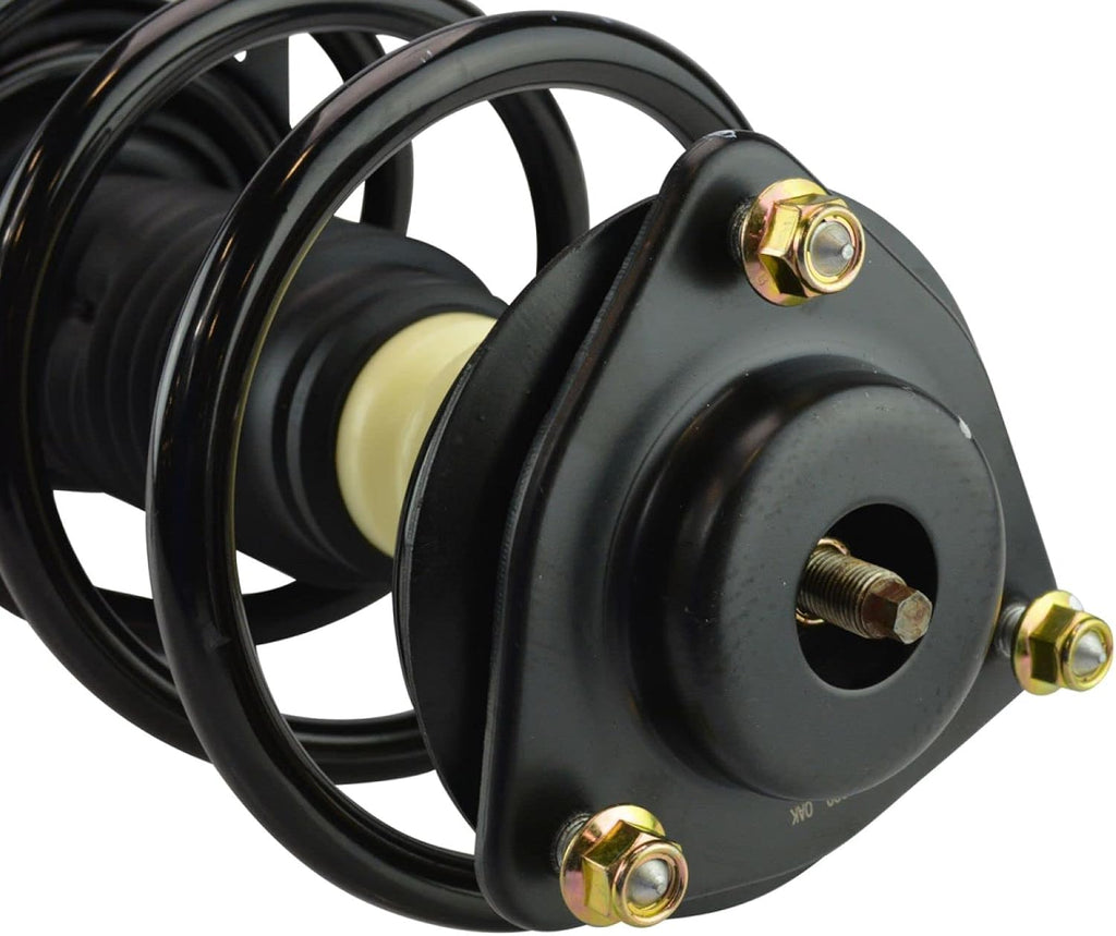 TRQ Front Suspension Kit Complete Strut & Coil Spring Assembly Sway Bar Stabilizer Link Compatible with 2011-2017 Jeep Compass