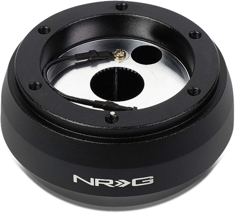 Generic NRG Innovations SRK-185H Steering Wheel Short Hub Adapter Kit + LED Keychain Flashlight, black (NRG-SRK-185H)