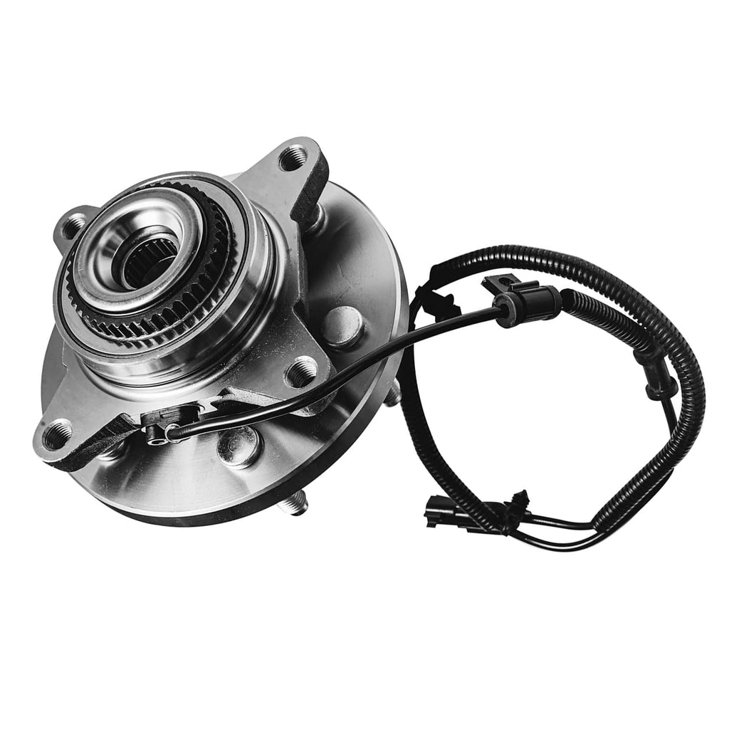 Detroit Axle - 4WD Front Wheel Bearing Hubs for 2011-2014 Ford F-150 Expedition Lincoln Navigator, Wheel Bearing and Hubs Assembly Set 2012 2013 Replacement
