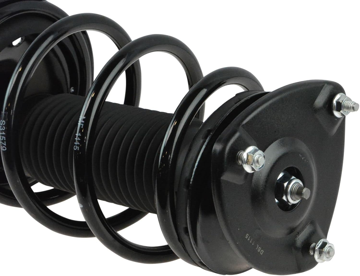 TRQ Front Suspension Kit Complete Strut & Coil Spring Assembly Sway Bar Stabilizer Link Compatible with 2006-2011 Hyundai Accent Kia Rio Rio5