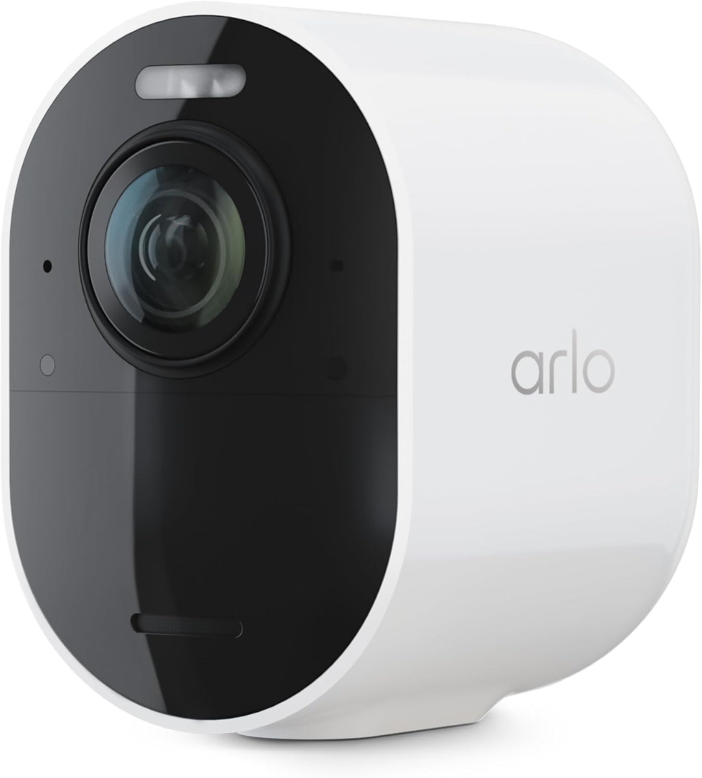 Arlo Ultra Security Outdoor Camera 4K HDR (2nd Gen, 2020 Release) + SmartHub, Battery Power, Emergency Response, AI Event Captions, 1-Month Trial of Secure Plan, 180° Field of View, 2 Cam, Black