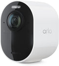 Arlo Ultra Security Outdoor Camera 4K HDR (2nd Gen, 2020 Release) + SmartHub, Battery Power, Emergency Response, AI Event Captions, 1-Month Trial of Secure Plan, 180° Field of View, 2 Cam, Black