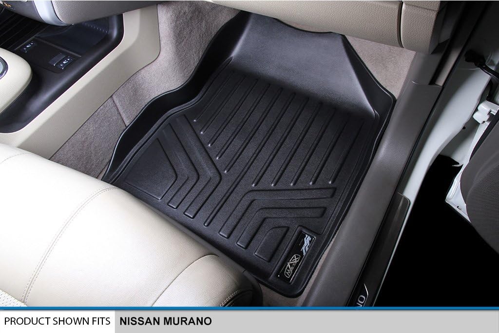 MAXLINER Floor Mats 1st Row Liner Set for 2009-2014 Nissan Murano