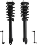 TRQ Front Suspension Kit Complete Strut & Coil Spring Assembly Sway Bar Stabilizer Link Compatible with 2020-2021 Tesla Y