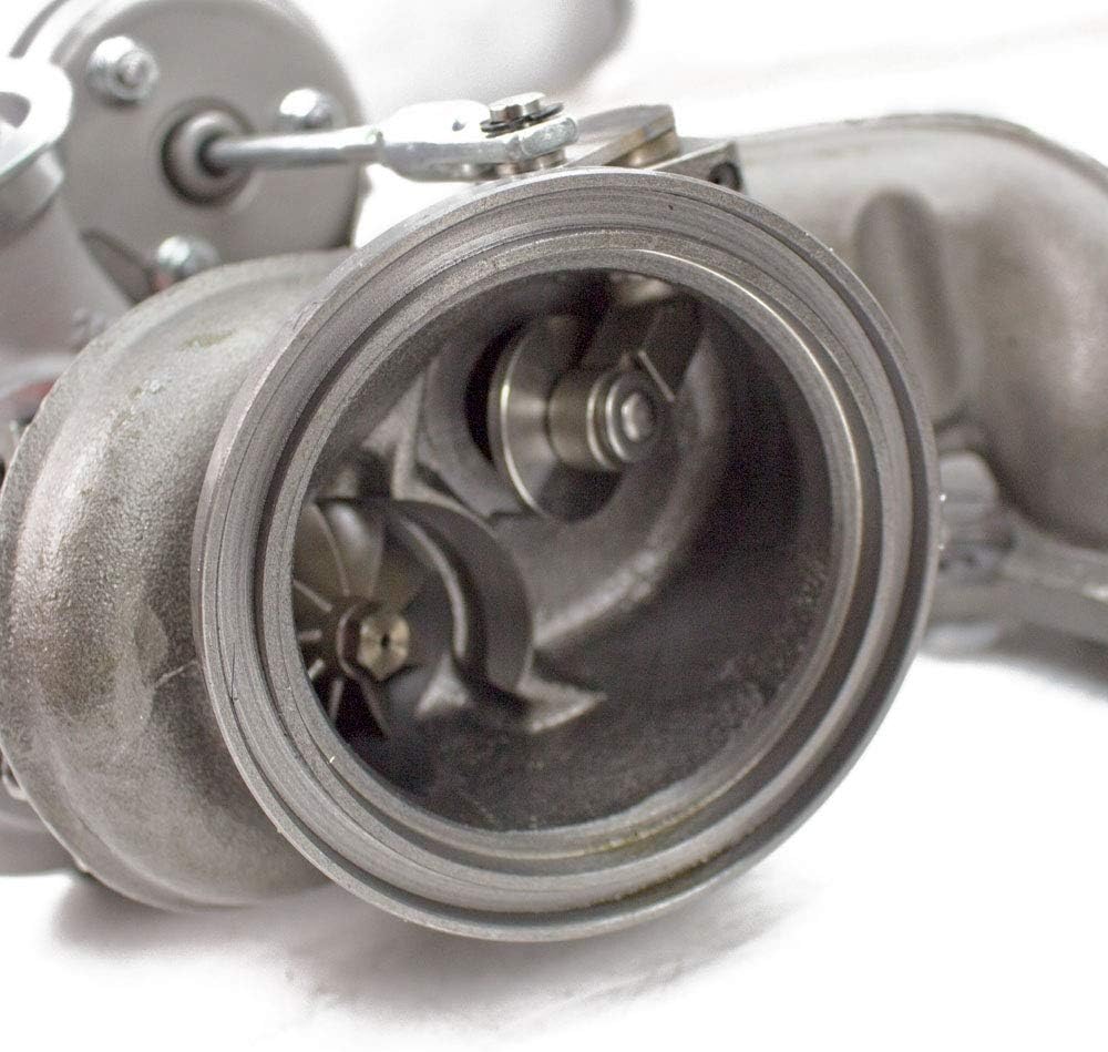Rev9 TC-089AB_1 Rev9 TC-089AB_1 Turbocharger Upgrade, Billet Compressor Wheel, Bolt On Replacement, compatible with BMW 335 N54 Motor 2006-09