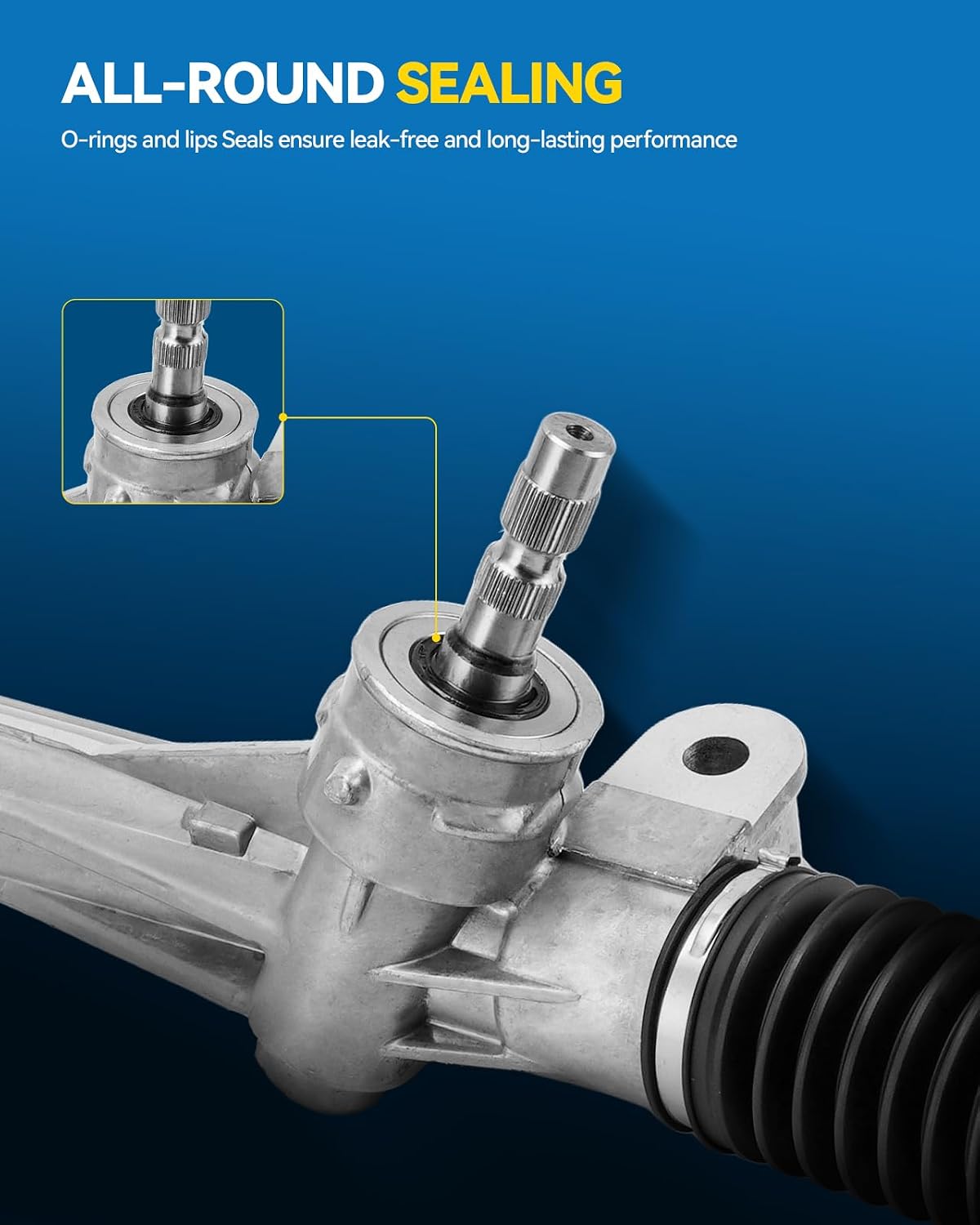 PHILTOP Electronic Power Steering Rack and Pinion for 2013-2015, 2017-2019 RAV4, 2016 RAV4(North American Built) Replace# 1G-26011