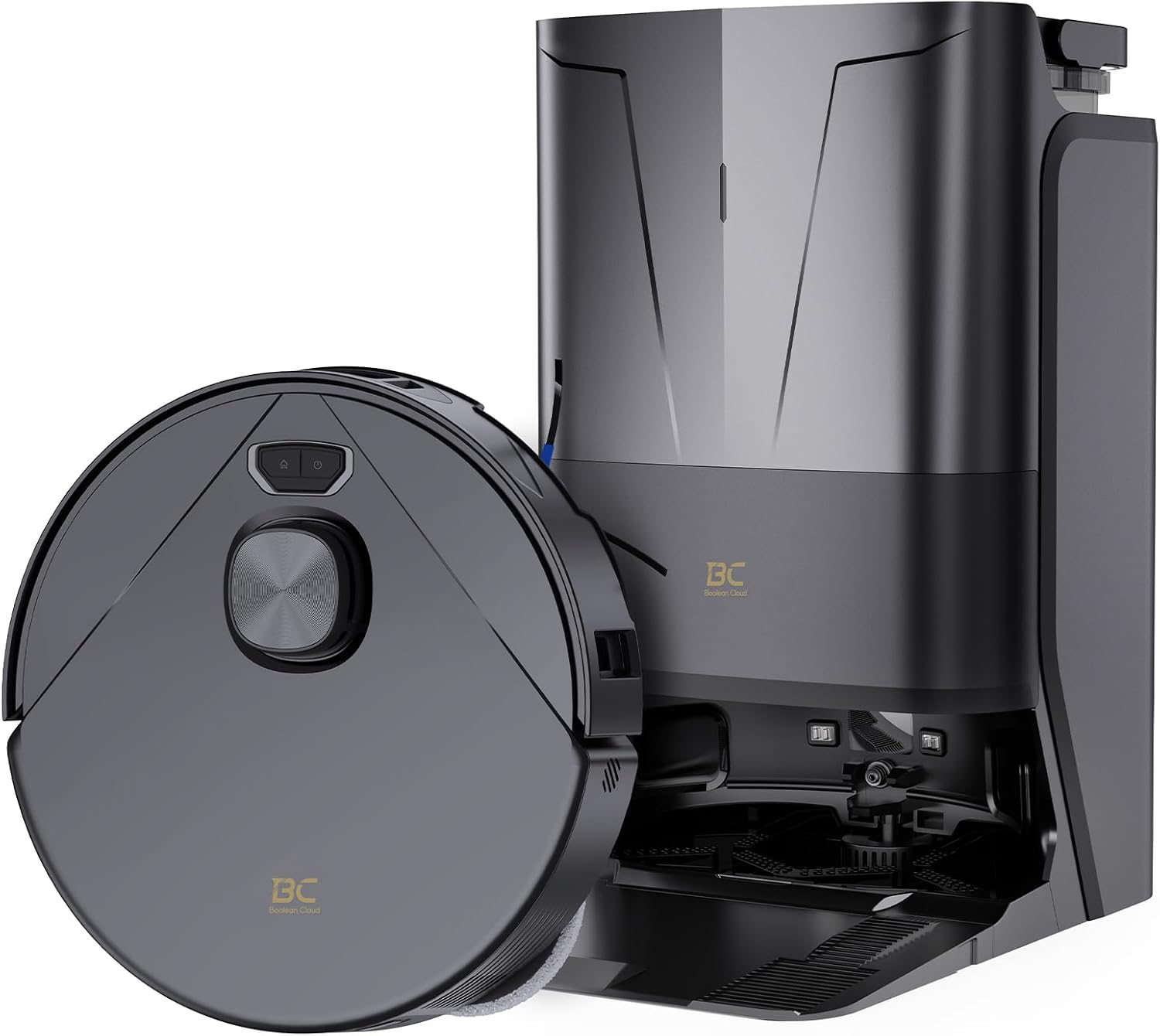 Bcdroid A10 Ultra Robot Vacuum and Mop, 25,000Pa Suction, Triple Lift System, Self-Emptying, Self-Refilling, All-in-One Self-Cleaning Station, AI Obstacle Avoidance