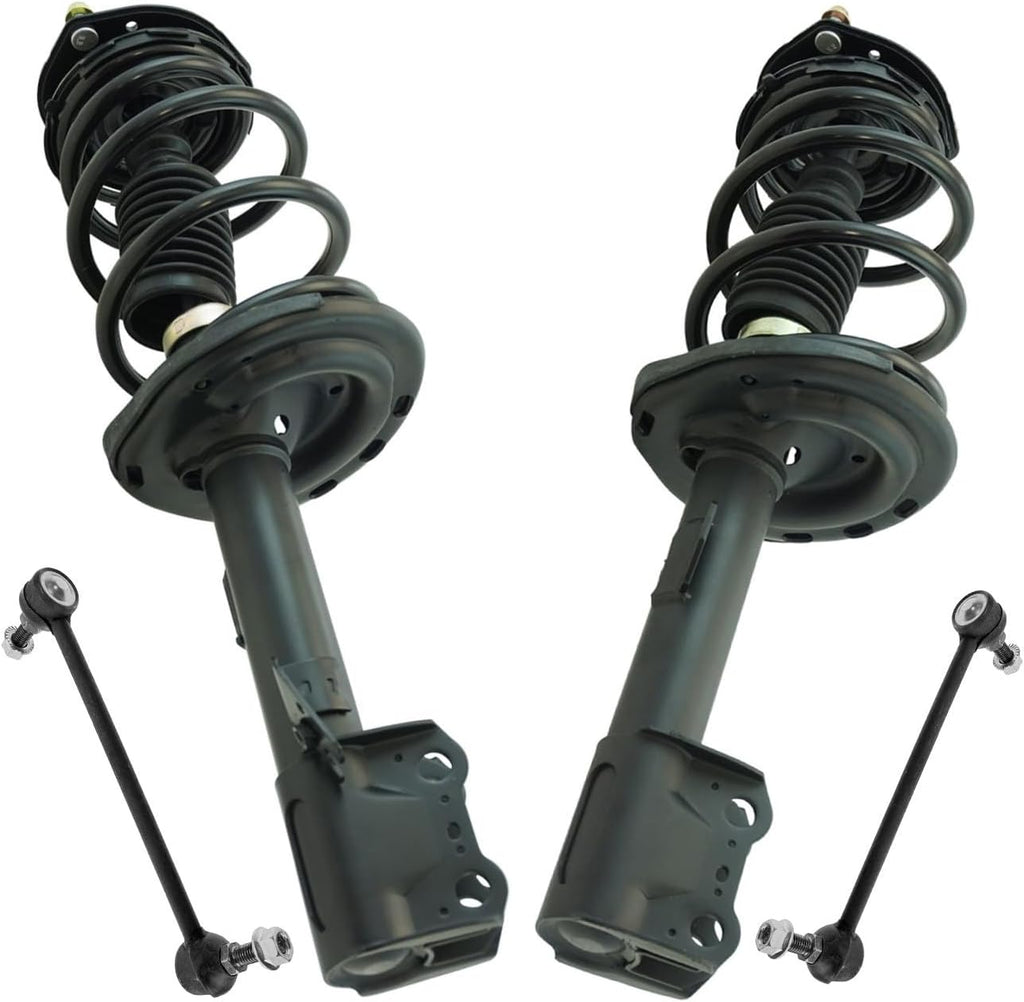 TRQ Front Suspension Kit Compatible with Front 2008-2010 Toyota Highlander