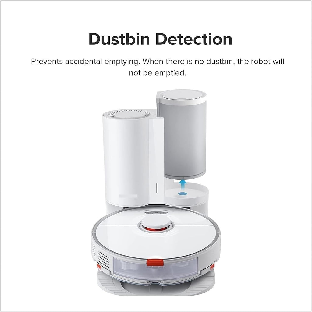 Auto-Empty Dock, Automatic Dust Collection, Intelligent Emptying，3L Dust Bag, App-Controlled, Compatible for Roborock S7 S7 MaxV Robot Vacuum(AU)