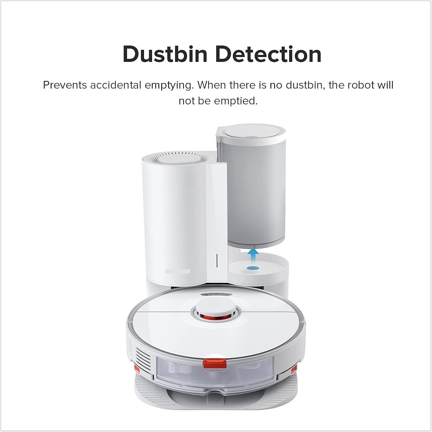 Auto-Empty Dock, Automatic Dust Collection, Intelligent Emptying，3L Dust Bag, App-Controlled, Compatible for Roborock S7 S7 MaxV Robot Vacuum(AU)