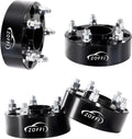 5x5 Wheel Spacer for 2018-2025 Wrangler(JL/JLU), Thickness 2inch with 71.5mm Hubcentric 5x127 M14x1.5 Studs 5 Lug Wheel Adapters for 11-25 Grand Cherokee, 19-25 Gladiator 4PCS Color Black