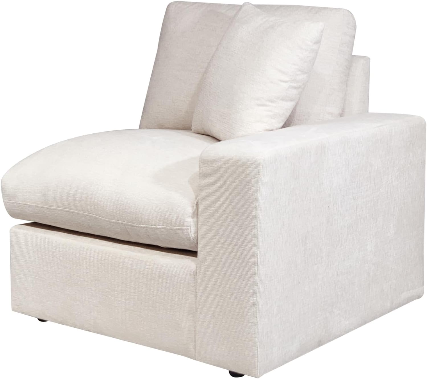 YOPTO 146' Convertible Sectional Sofa Couch,8 Seat Modular Living Room Furniture Sets with 2 Pillows & Ottoman,Chenille Upholstered Cloud Couches,Oversized L-Shaped Comfy Sofas,for Living Room,Beige