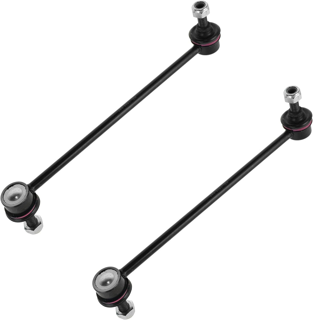 TRQ Front Suspension Kit Complete Strut & Coil Spring Assembly Sway Bar Stabilizer Link Compatible with 2001-2004 Ford Escape Mazda Tribute