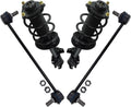 TRQ Front Suspension Kit Complete Strut & Coil Spring Assembly Sway Bar Stabilizer Link Compatible with 2014-2015 Hyundai Tucson 2014-2016 Kia Sportage