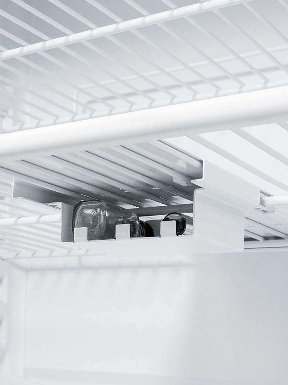 Summit Appliance FF7LWBIMED2ADA 24' Wide Built-In All-Refrigerator, ADA Compliant; 5.5 cu.ft. Capacity; Automatic Defrost; High/low Temperature Alarm; Digital Thermostat; and Factory Lock