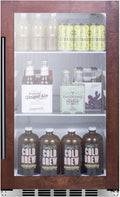 Summit 19' Beverage Center, 3.13 cu.ft. Capacity, Shallow Depth, Outdoor Refrigerator, *Panel Ready- SPR489OSPNR (*Panel not included)