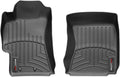 WeatherTech Custom Fit FloorLiners for Subaru Impreza, Impreza WRX, Impreza WRX STi - 1st Row (441661), Black