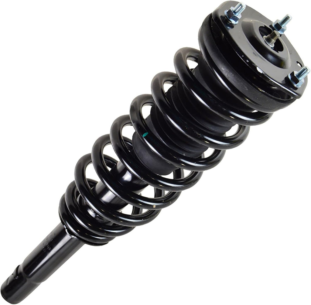 TRQ Front Suspension Kit Shock & Spring Strut Assembly Sway Bar Stabilizer Link Compatible with 2010-2012 Ford Fusion Lincoln MKZ 2010-2011 Mercury Milan