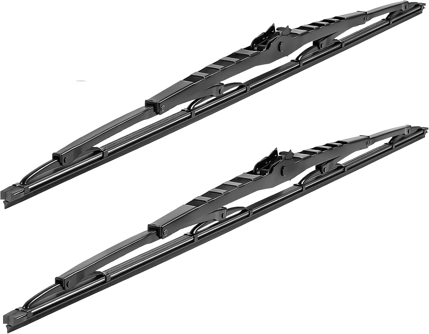 32 Inch Wiper Blade RV Pair or Motorhome rv windshield wipers 32 inch 16mm J Hook with 1 Pcs Car wash towel 32'/32'(Set of 2）