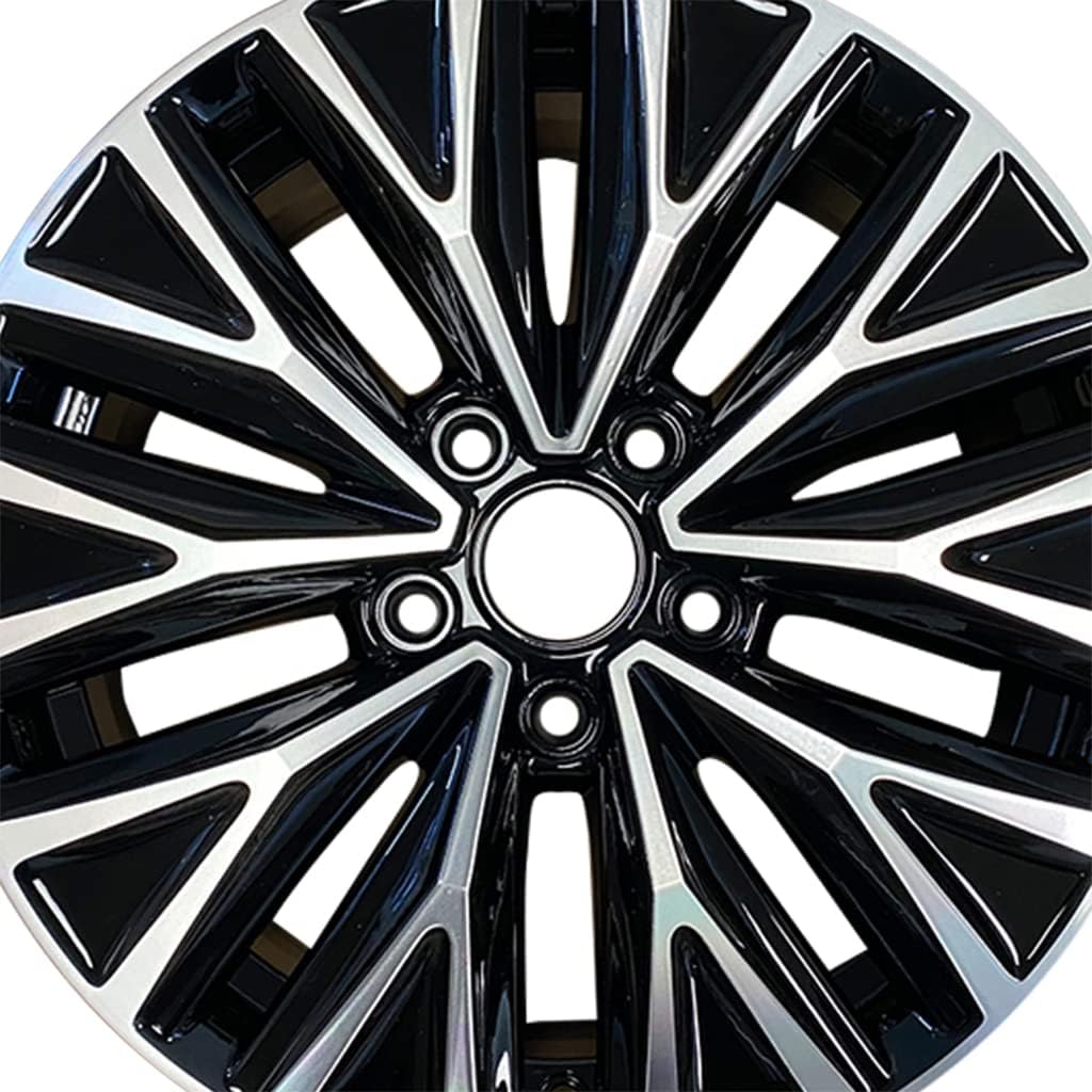 16' 16x6.5 Set of 4 Machined Black Wheels For VW JETTA 2019-2021 Factory OEM Design New Replacement