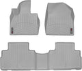 WeatherTech Custom Fit FloorLiners for Hyundai Palisade - 1st & 2nd Row (461578-1-2), Grey