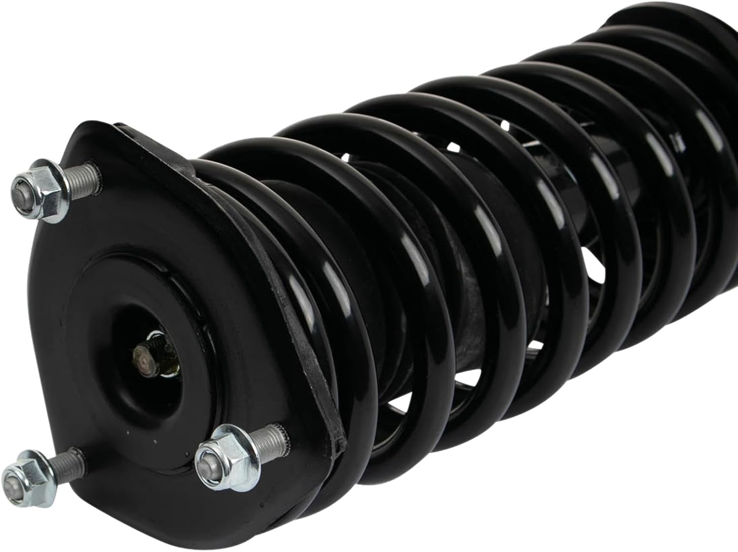 TRQ Front Suspension Kit Shock & Spring Strut Assembly Sway Bar Stabilizer Link Compatible with 2007-2017 Lexus LS460