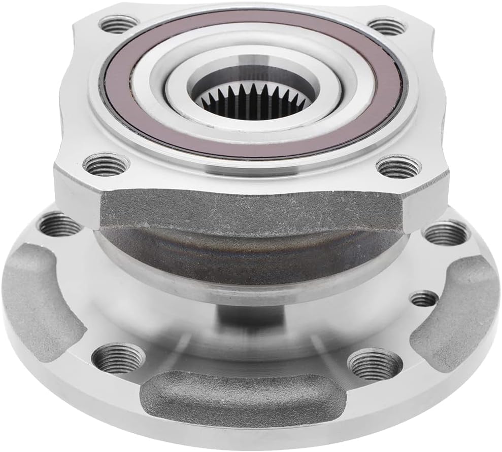 [2-Pack] 500027H - REAR Driver and Passenger Side Pre-Pressed Premium Wheel Hub Bearing Assembly Compatible With 2011-2017 BMW X3, 2015-2018 BMW X4
