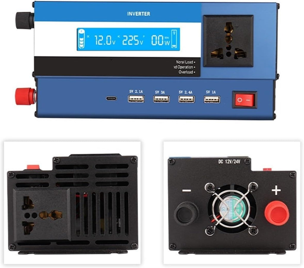 800W 1000W 2000W Solar Inverter Dual Voltage 12V 24V 48V 60(Dualvoltage2000W/48V60V)