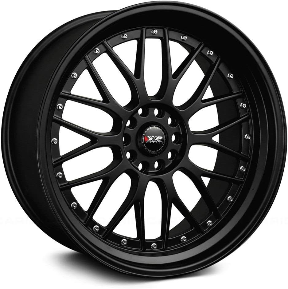 XXR WHEELS 521 18 X 8.5 BOLT PATERN 5-4.5/5-120, Offset: 25 Flat Black 73.1mm Hub bore