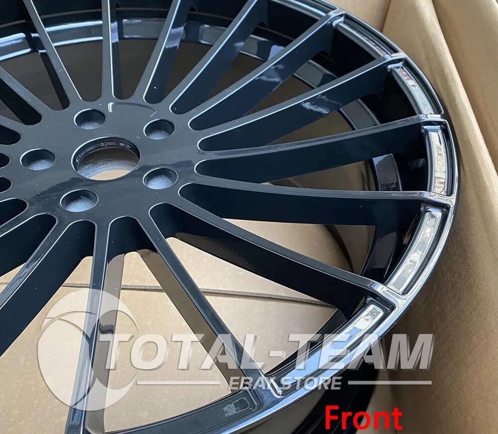 Generic 22'' HM STYLE GLOSS BLACK WHEEL RIM FIT BMW X5 E70 F15 X6 E71 F16 5X120 SET OF 4 e371