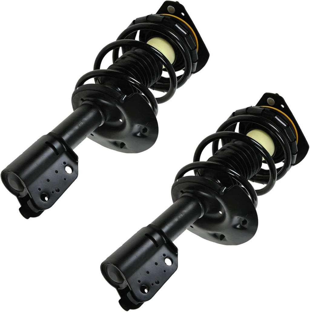 TRQ Front Suspension Kit Complete Strut & Coil Spring Assembly Sway Bar Stabilizer Link Compatible with 97-09 Buick 00-13 Chevrolet 97-03 Pontiac