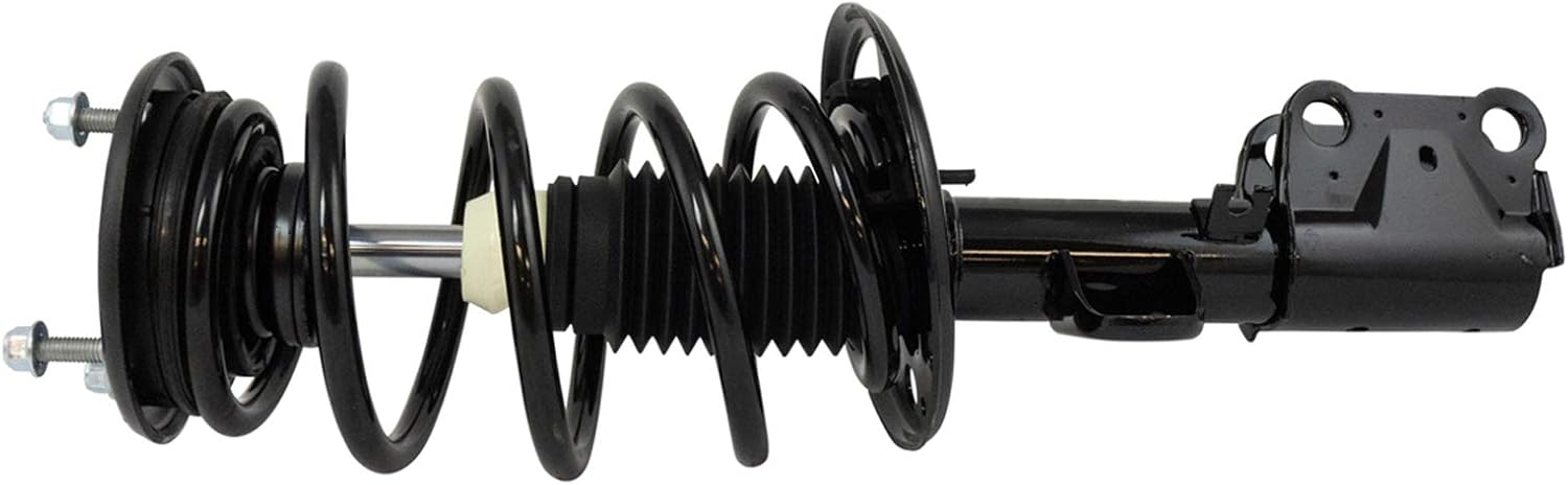 TRQ Front Suspension Kit Complete Strut & Coil Spring Assembly Sway Bar Stabilizer Link Compatible with 2013-2019 Ford Taurus