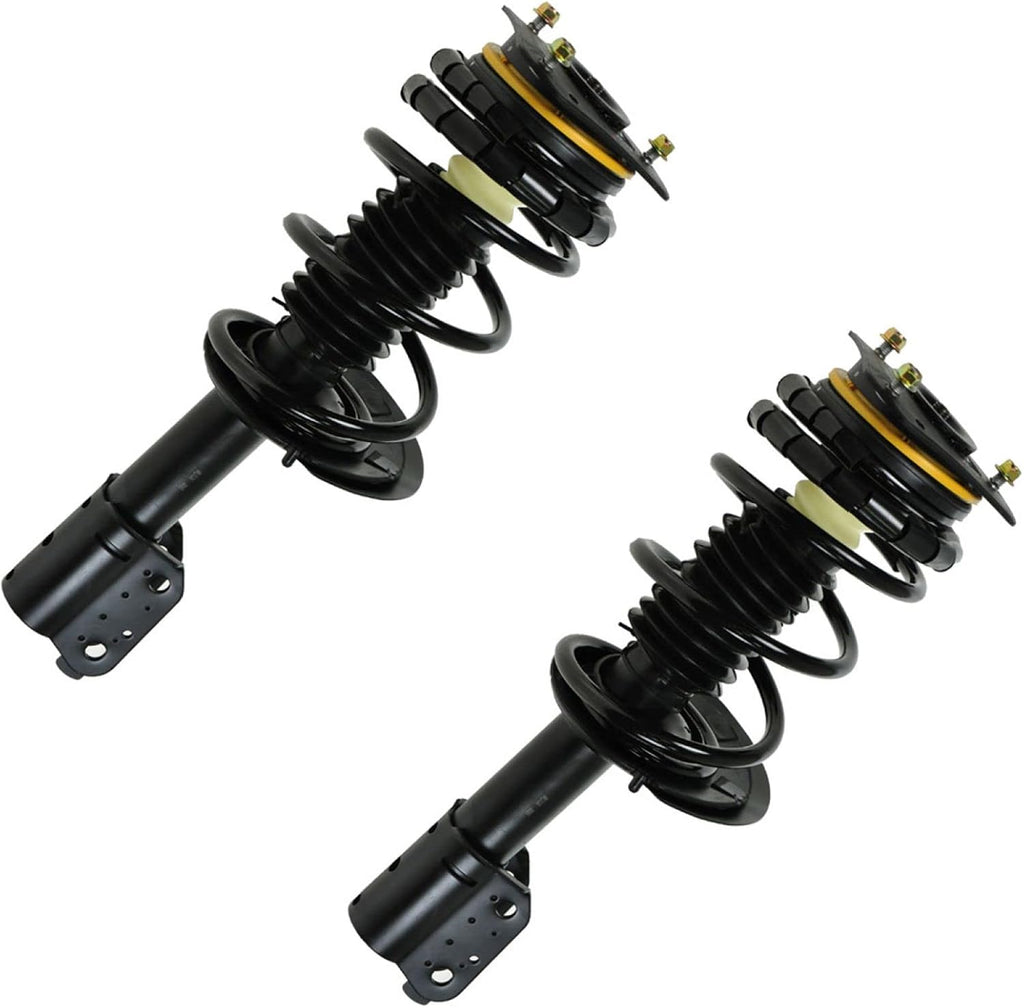 TRQ Front Suspension Kit Complete Strut & Coil Spring Assembly Sway Bar Stabilizer Link Compatible with 97-09 Buick 00-13 Chevrolet 97-03 Pontiac