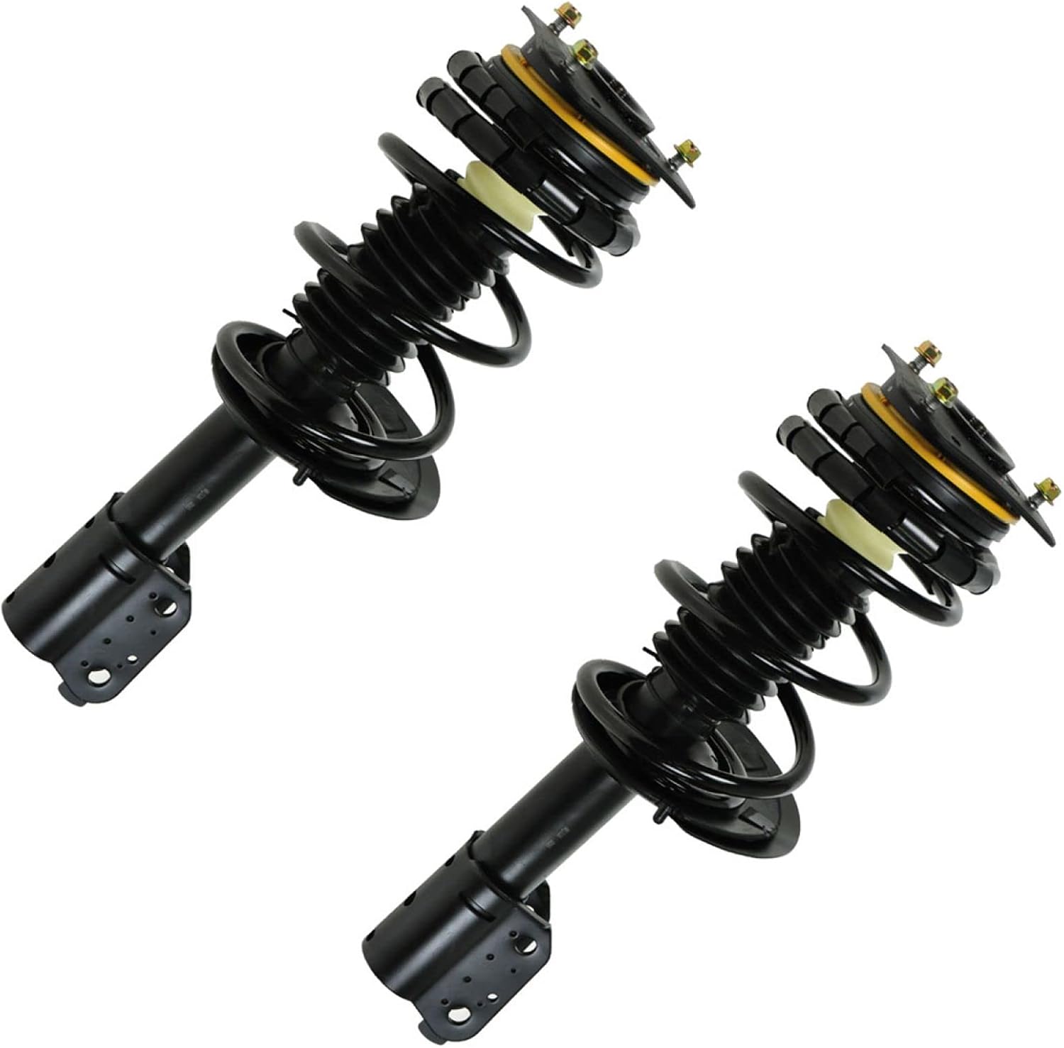 TRQ Front Suspension Kit Complete Strut & Coil Spring Assembly Sway Bar Stabilizer Link Compatible with 97-09 Buick 00-13 Chevrolet 97-03 Pontiac