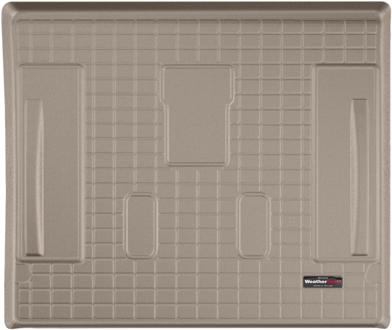 WeatherTech Cargo Trunk Liner for Chevrolet Tahoe, Escalade, Yukon - Behind 2nd Row (41306), Tan