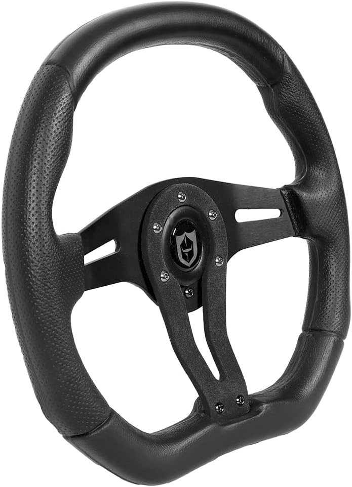 13.75 Force Steering Wheel - Black