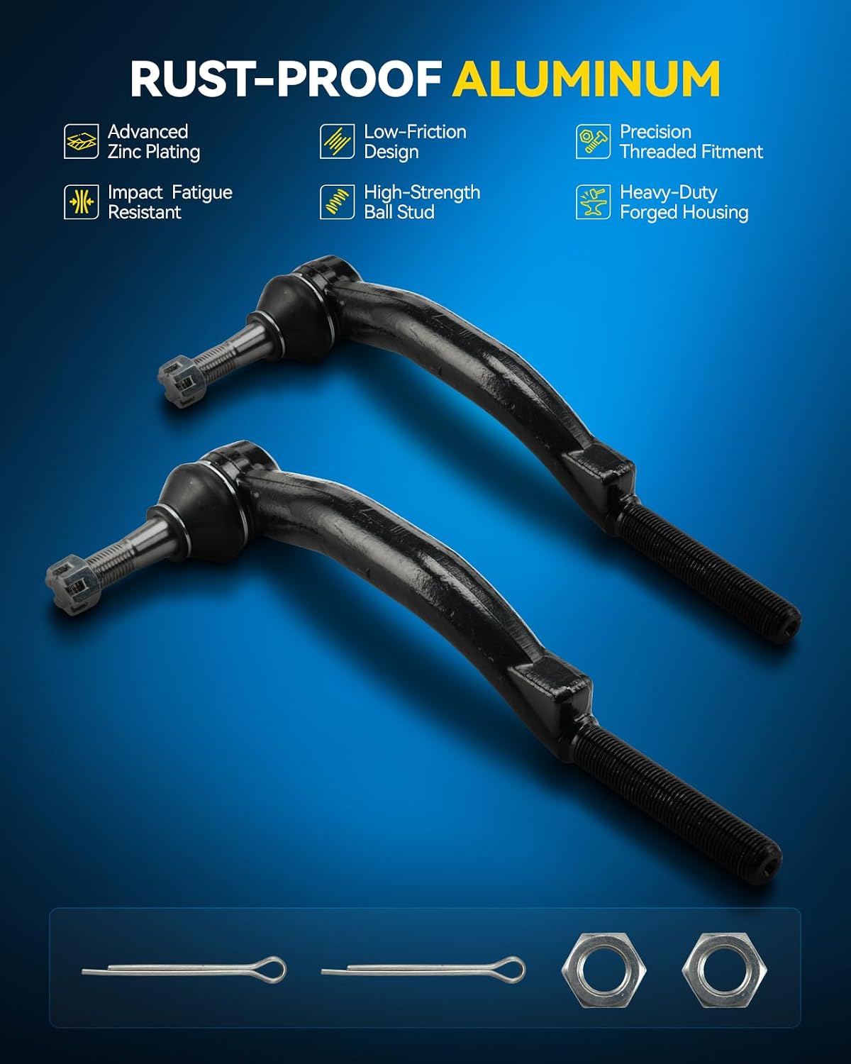 PHILTOP Hydraulic Power Steering Rack & Pinion Kit for Trailblazer, Envoy, Trailblazer EXT, Envoy XL, Rainier, Envoy XUV, Bravada, Ascender, 9-7x, with Outer Tie Rod Ends, Replace# 22-1014