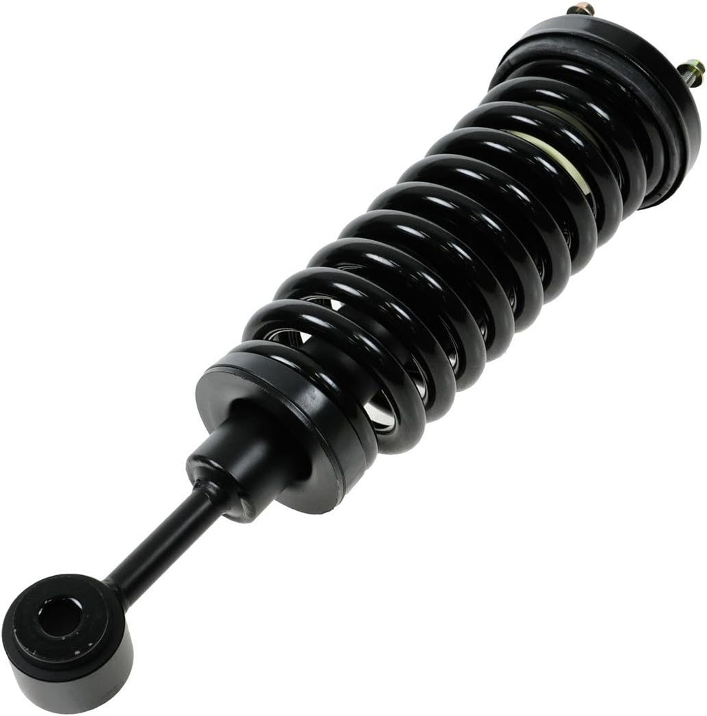 TRQ Front Suspension Kit Shock & Spring Strut Assembly Sway Bar Stabilizer Link Compatible with 2005-2006 Ford Expedition Lincoln Navigator