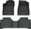 WeatherTech Custom Fit FloorLiners for Kia NIRO - 1st & 2nd Row (441776-1-2), Black
