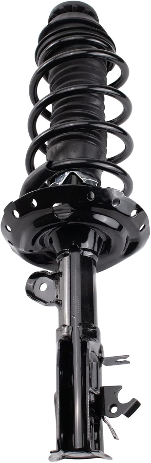 TRQ Front Suspension Kit Complete Strut & Coil Spring Assembly Sway Bar Stabilizer Link Compatible with 2015-2020 Honda FIT