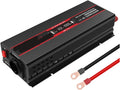 Solar Pure sine Wave Inverter 1000W 1500W 12V 24V Power Converter(02212v1000WBlack)