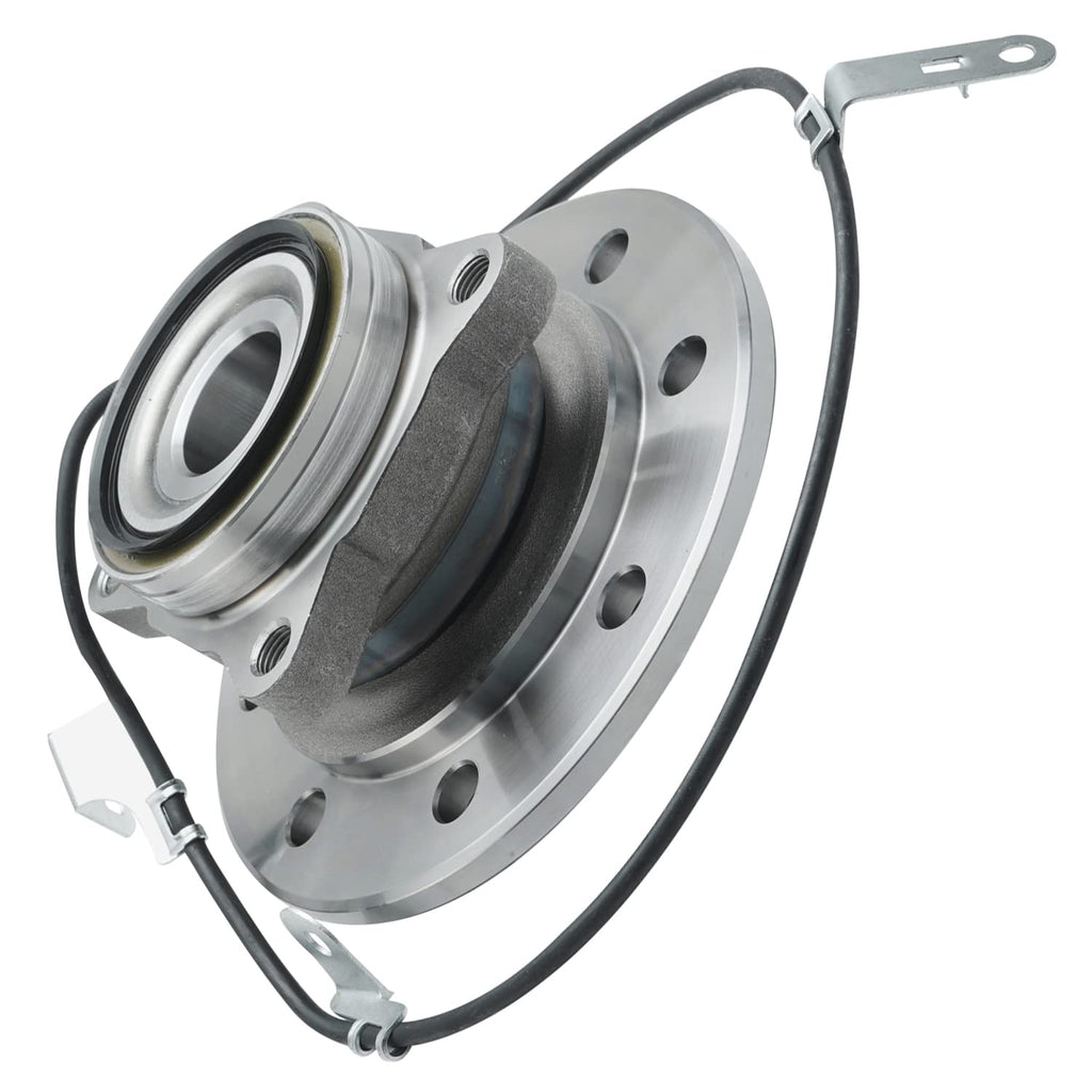 Detroit Axle - 4WD Front Wheel Bearing Hubs for 96-20 Chevy GMC K1500 K2500 Suburban K3500, Replacement 1996 1997 1998 1999 2000 K2500 K3500 [Old Body Style], Wheel Bearing and Hubs Assembly Set