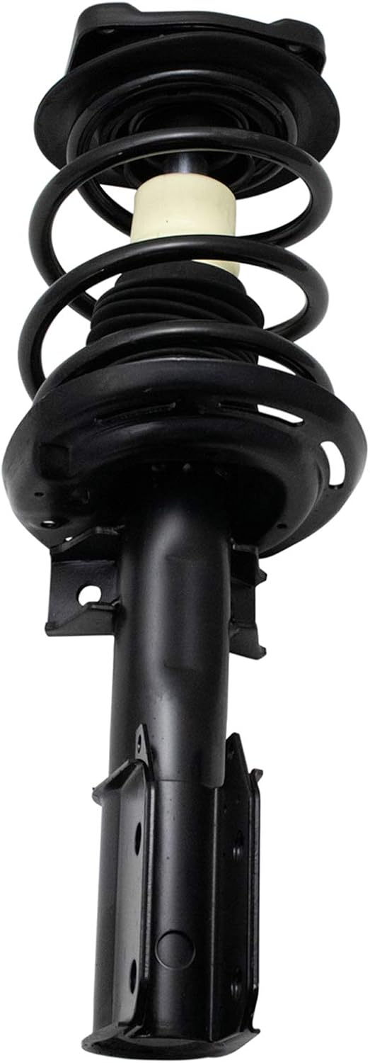 TRQ Front Suspension Kit Complete Strut & Coil Spring Assembly Sway Bar Stabilizer Link Compatible with 2008-2012 Mercedes-Benz C300 2012-2015 C350
