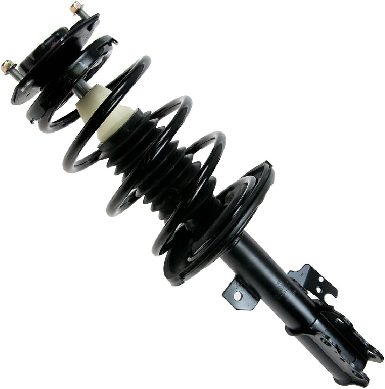 TRQ Front Suspension Kit Complete Strut & Coil Spring Assembly Sway Bar Stabilizer Link Compatible with 2004-2006 Toyota Camry