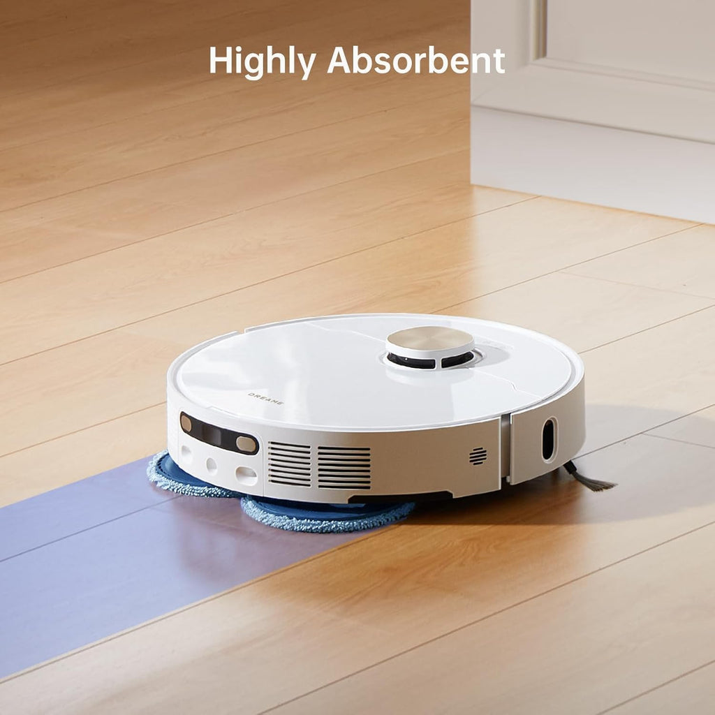 DREAME L40 Ultra Gen 2 Robot Vacuum Cleaner (White) and Mop Pads (4pcs)