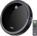 TCL Sweeva 1000 Robot Vacuum Cleaner Ultra Slim 2.76inch, Strong Suction 1500Pa, 120mins Runtime, Washable HEPA Filter, Good for Pet Hair, Hard Floor & Carpets