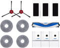 Vacuum Cleaner Accessories, Compatible for Ecovacs T30S Combo/Pro Spare Parts Kit, Main/Side Brush, HEPA Filter, Mop Rag, Dust Bag for Auto-Empty Dock & Multi-Surface Cleaning(Parts Pack 1)