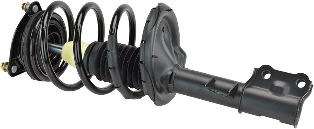 TRQ Front Suspension Kit Complete Strut & Coil Spring Assembly Sway Bar Stabilizer Link Compatible with 2007-2010 Hyundai Elantra