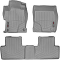 WeatherTech Custom Fit FloorLiners for Honda Civic, Civic Si, 1st & 2nd Row (466311-463732), Grey