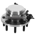 Detroit Axle - RWD Front Wheel Bearing and Hub Assembly for Dodge Ram 2500 Ram 3500 2009 2010 2011 Ram 2500 3500, 8 Lugs with ABS Sensor 515123